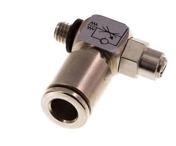 Vanne de régulation de débit Coude dentrée 6 mm - M5 Banjo, Verzenden, Nieuw