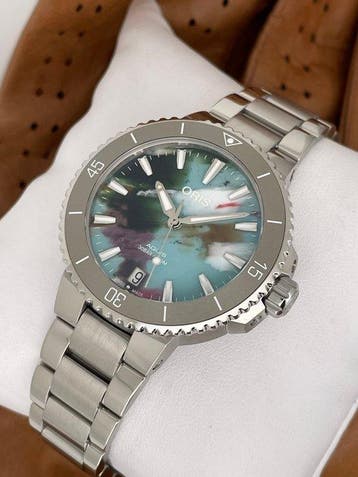 Oris - Aquis Date Upcycle Automatic - Sans prix de réserve -, Nieuw