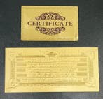 Collection thématique - Premier billet de banque en Arabie