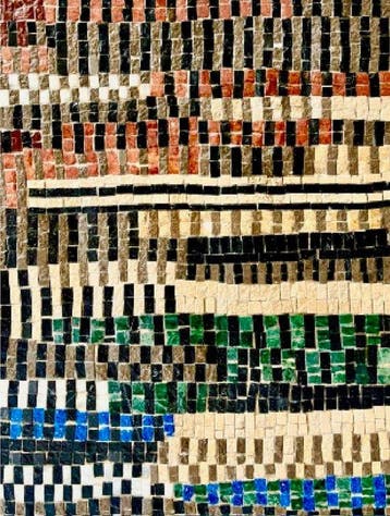 Valérie Bernier - Coll. MOSAïQUE - 80x60cm, Antiek en Kunst