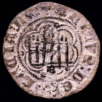 . Koningrijk Castilië Enrique III (1390-1406). blanca
