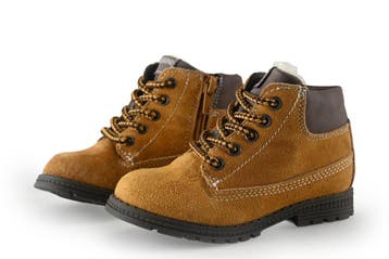 Leone Veterboots Jongens in maat 23 Bruin, Verzenden, Jongen of Meisje, Schoenen, Zo goed als nieuw