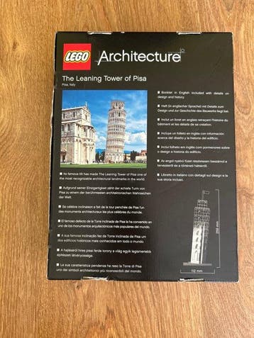 Lego Set - 21015 - Architecture - The Leaning Tower of Pisa, Nieuw