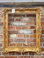 Lijst - 190. Oude goud vergulde schilderijlijst. Voor