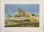 Caspar David Friedrich (after) - Set of 3 Artprints -, Antiquités & Art