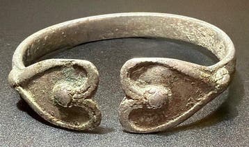 Époque Viking Argent Bracelet exclusif, massif, dont les