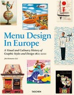 Menu Design in Europe 9783836578738 Jim Heimann, Verzenden, Jim Heimann