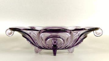 Walther & Sohne - Schaal - Model Irene - Glas - Amethist
