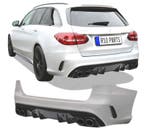 PARE CHOCS ARRIERE MERCEDES CLASSE C W205 5P 19- LOOK C43 PD, Verzenden