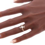 Ring - 18 karaat Geel goud - Diamant - Antiek 1900s, opaal, Nieuw