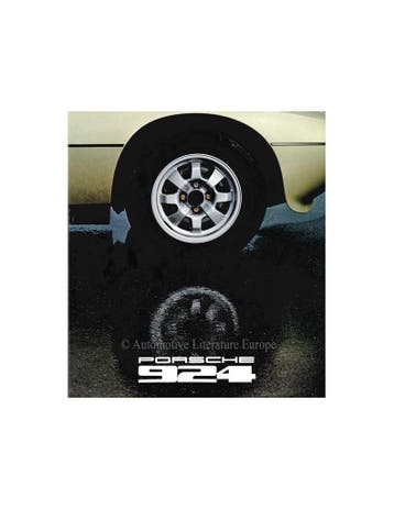 1978 PORSCHE 924 BROCHURE DUITS, Ophalen of Verzenden