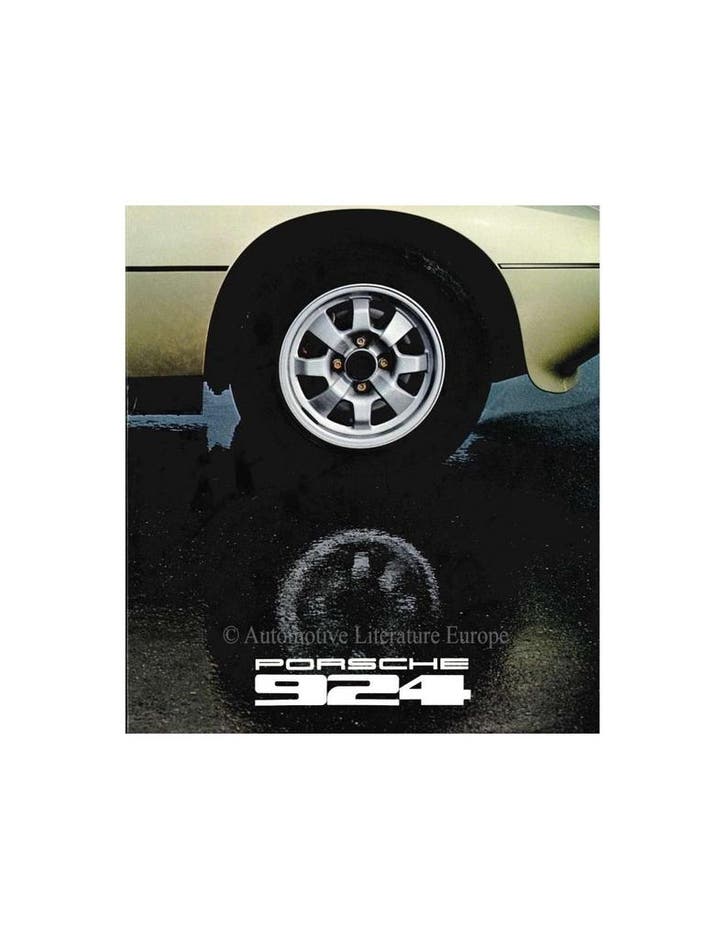 1978 PORSCHE 924 BROCHURE DUITS, Livres, Autos | Brochures & Magazines, Enlèvement ou Envoi