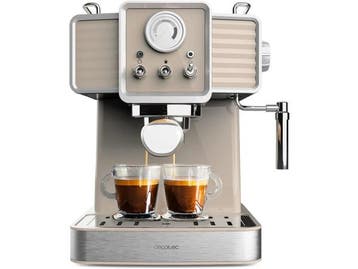 Veiling - Cecotec Espresso Piston machine - 1350 W - 20 bar, Nieuw