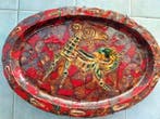 Carlo Zauli - Kom - Keramiek - Groot ovaal dienblad - 52 x, Antiek en Kunst