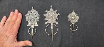 3 fibules berbères des Zaïanes, Aït Shokmane, Aït Yahya et
