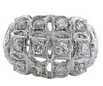 Ring Platina Diamant (Natuurlijk), Handtassen en Accessoires, Ringen, Nieuw