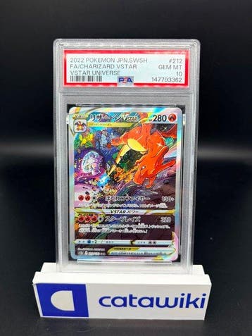 Pokémon - 1 Graded card - Charizard VSTAR 212/172 PSA 10 -
