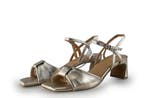 Manfield Sandalen in maat 38 Goud, Kleding | Dames, Schoenen, Overige kleuren, Verzenden, Sandalen of Muiltjes, Zo goed als nieuw