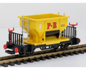 Playmobil 7526 Yellow Bulk Hopper Car (Onder(zelf)losser), Gebruikt, Gelijkstroom, Overige typen, Ophalen of Verzenden