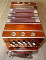 Probably F. Lange (v. C.F.Uhlig) - 76 Töne - - Concertina -, Musique & Instruments, Instruments à vent | Flûtes à bec