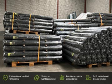 Mega partij worteldoek | Tot 8 meter breed | Prof. kwaliteit, Jardin & Terrasse, Jardin & Terrasse Autre, Verzenden
