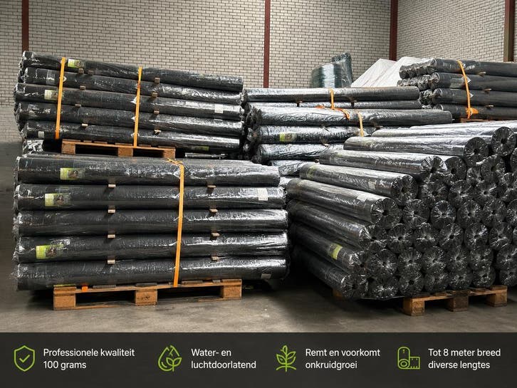 Mega partij worteldoek | Tot 8 meter breed | Prof. kwaliteit, Jardin & Terrasse, Jardin & Terrasse Autre, Envoi