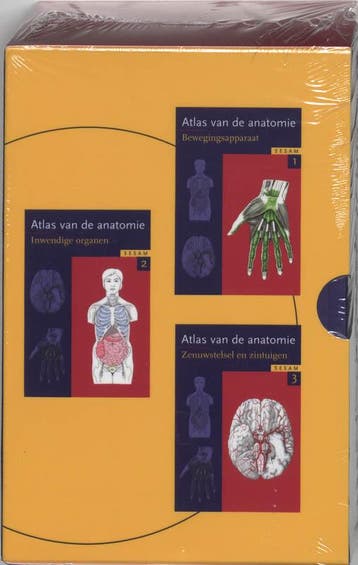 Sesam atlas van de anatomie - set 3 delen / Sesam atlas van, Verzenden, Gelezen, Platzer