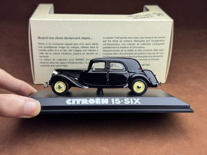 Norev 1:43 - Modelauto - Citroën 15-Six, Hobby & Loisirs créatifs, Voitures miniatures | 1:5 à 1:12