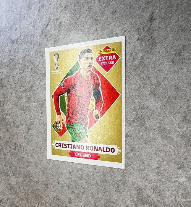 2022 Panini World Cup Ronaldo Extra Sticker - 4 Sticker -, Verzamelen, Stickers