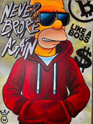 Xavier Van Walsem (1980) - Homer Simpson never broke again