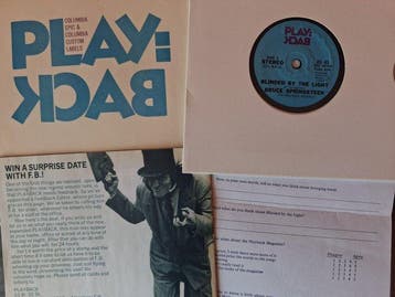 Bruce Springsteen, Andy Pratt - Play:Back - 7 Single,, Cd's en Dvd's, Nieuw in verpakking