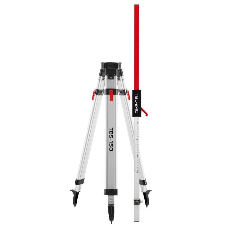 Nieuw Bouwlaser Statief (150cm) + Laserbaak (240cm) SET!, Bricolage & Construction, Instruments de mesure, Enlèvement ou Envoi