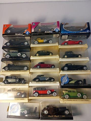Solido 1:43 - Modelauto (20) - Voitures de prestige, Nieuw