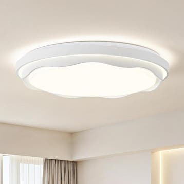 Plafondlamp Rond 49cm 4000K | Tweede kansje, OP = OP!, Huis en Inrichting, Lampen | Plafondlampen, Verzenden, Nieuw, Kunststof