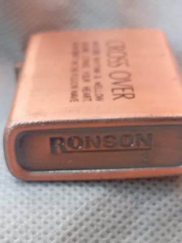 Ronson - Sans prix de réserve - Briquet - Acier (inoxydable), Collections