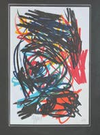 Karel Appel (1921-2006) - Abstracte Compositie