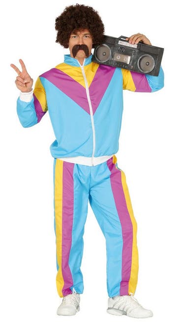 Neon 80S Trainingspak Fout, Verzenden, Nieuw
