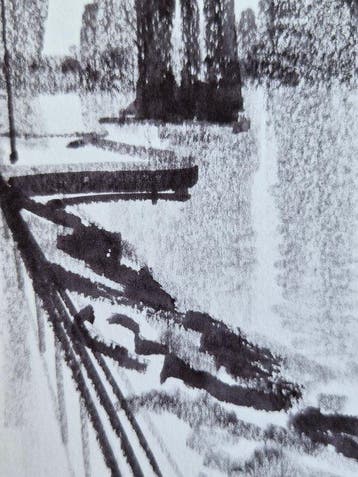 Michele Telari - Manhattan Bridge - sketch