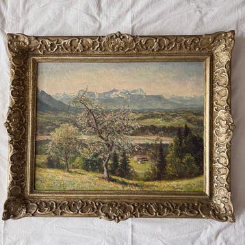 Louis Wöhner (1888–1958) - Aus dem Isartal in Hechenberg vor