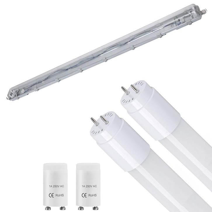 LED Waterdichte TL Armatuur 150cm - Velvalux Strela, Maison & Meubles, Lampes | Autre, Envoi