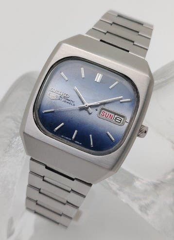 Seiko - Seiko 5 Automatic - Blue Shade - TV Case - Zonder