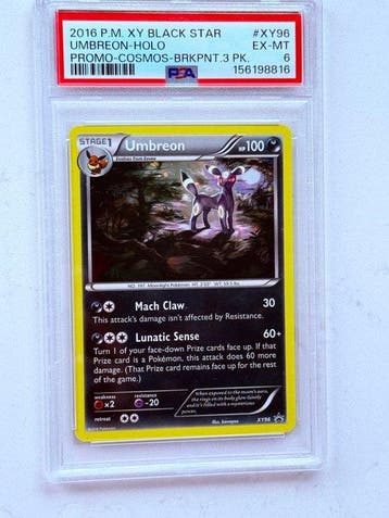 Pokémon - 1 Graded card - Umbreon XY96 Foil, Promo card -
