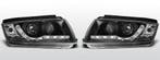 Koplampen LED DRL | geschikt voor Skoda Fabia 1999-2008 | zw, Verzenden, Nieuw, Skoda