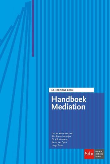 Handboek mediation 9789012399456, Verzenden, Zo goed als nieuw