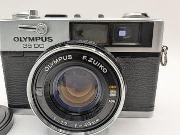 Olympus 35 DC with F. Zuiko 1,7/40mm Meetzoeker camera, Nieuw