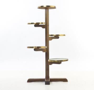 Bijzettafel - etagère - Hout / Laminaat - Bloementafel