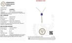 Collier - 14 carats Or blanc - 3.16ct. tw. Tanzanite -, Nieuw