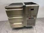 Gemm Chiller en acier inoxydable 3 tiroirs 90 cm 230V Horeca, Verzenden