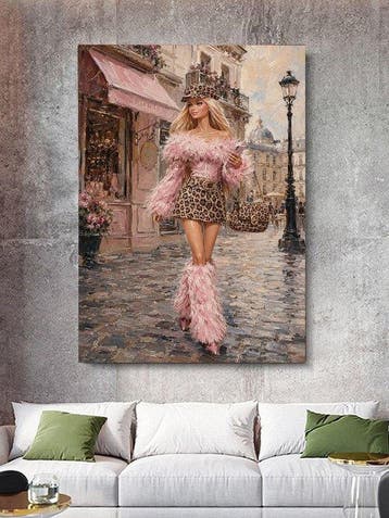 Shayer - Barbie – Paris Dollhouse Diva - XL - 60x80cm - 1/1