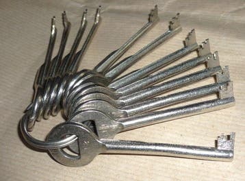 alte Schlüssel Key Spezialschlüssel Profi Set 12 Dietrich